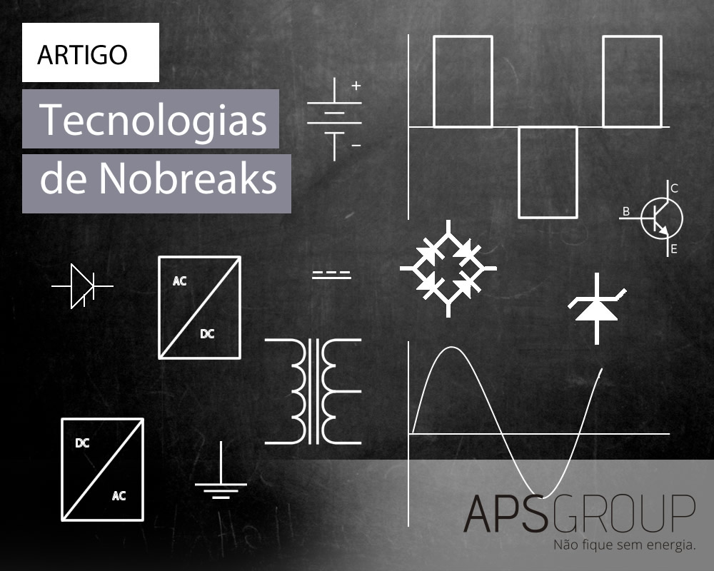 Tipos de Nobreak: Short-break, Line-interactive, Online de dupla